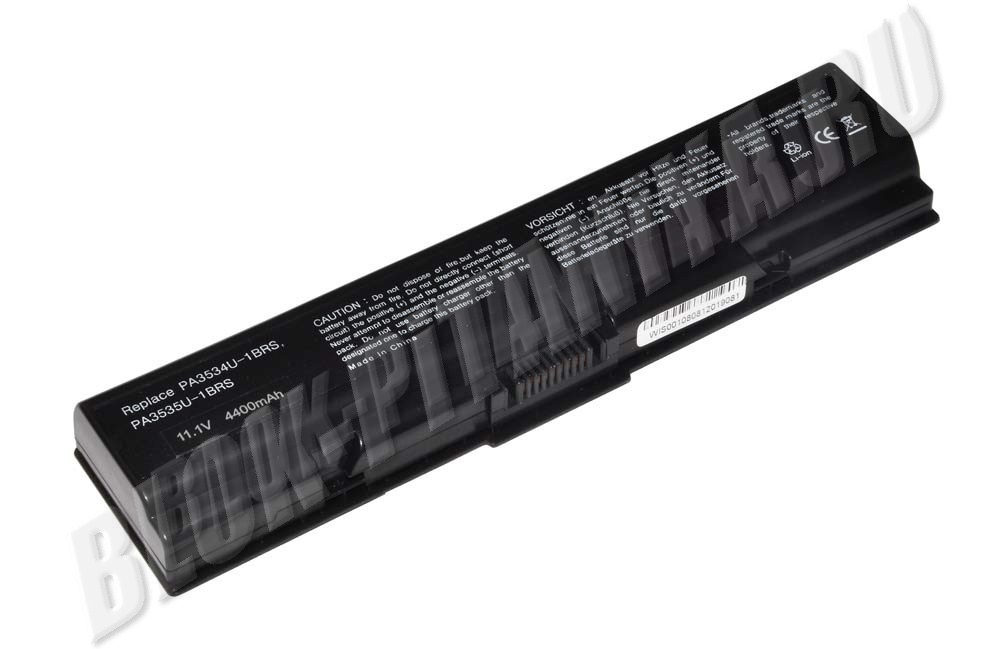 Аккумулятор PA3534U-1BRS для ноутбука  Toshiba Satellite A205, A215, A300, A305, A500, L203, L205, L300, L500, L505, M200, M205, M216, Pro A200, A210