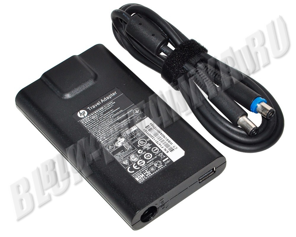 Блок питания для ноутбука HP 19.5V-4.62A (7.4*5.0) 90W / USB 5V-1A (USB TRAVEL ADAPTER)