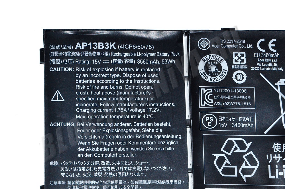 Аккумулятор Ap13b3k Для Ноутбука Купить