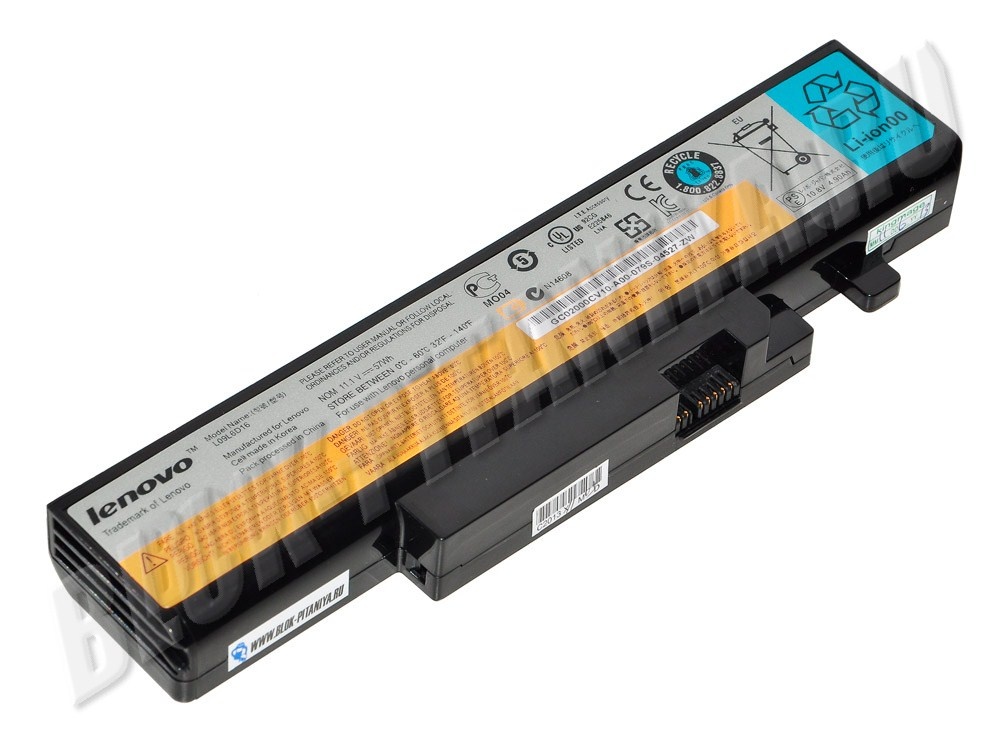 Аккумулятор L09L6D16 для ноутбука Lenovo IdeaPad B560, V560, Y460, Y470, Y560, Y570