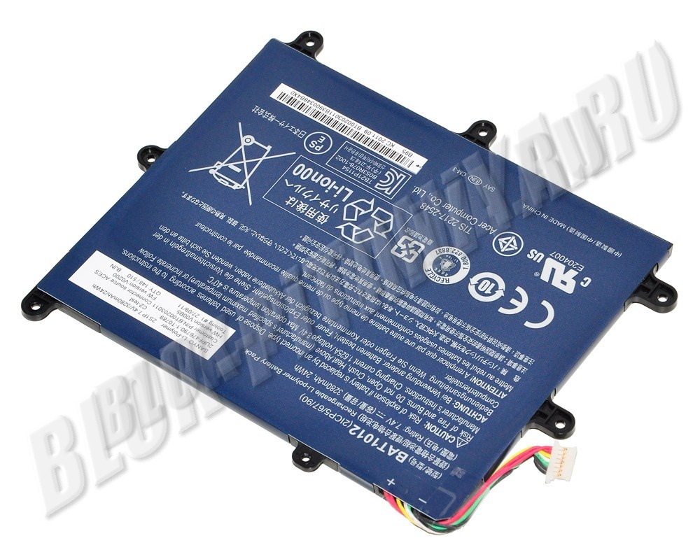 Аккумулятор BAT-1012 для планшета Acer Iconia Tab A200