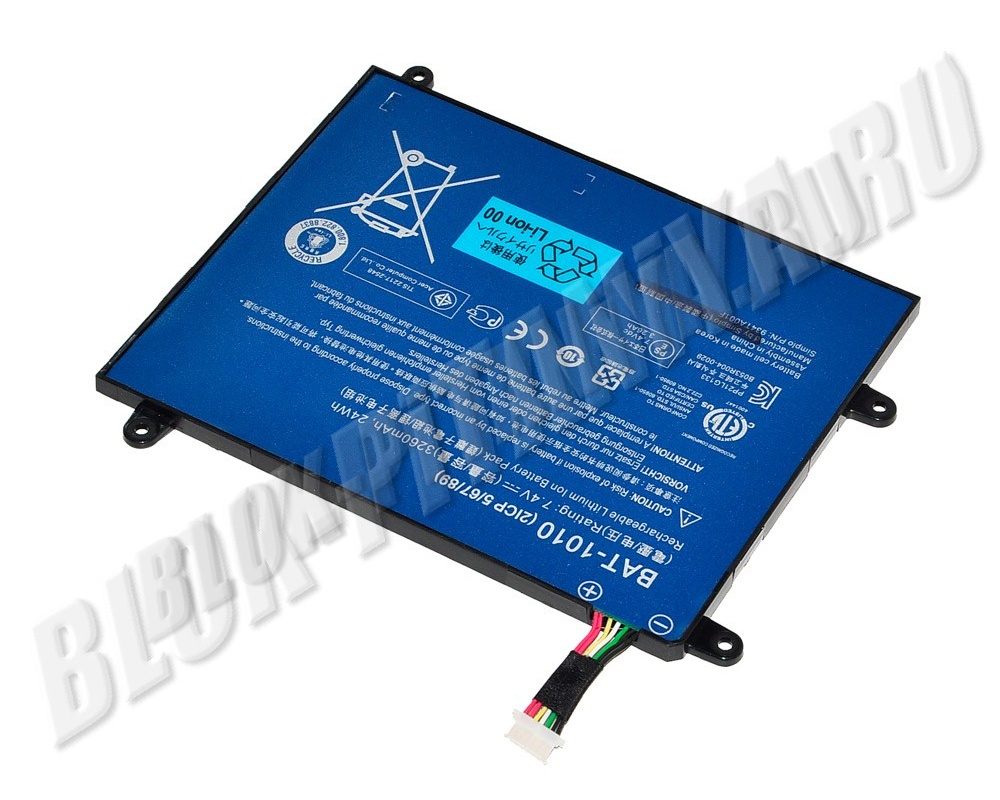 Аккумулятор BAT-1010 для планшета Acer Iconia Tab A500-10S32