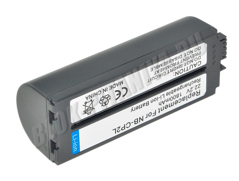 Аккумулятор NB-CP1L, NB-CP2L для принтера Canon CP-100, CP-200, CP-300, Selphy CP400, CP500, CP600, CP700, CP800, CP810