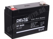 Аккумулятор DELTA DT 4035 (4V-3,5Ah) для источника бесперебойного питания