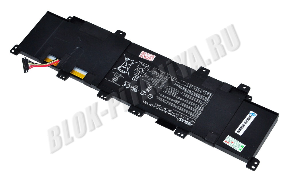 Аккумулятор C21-X502 для ноутбука (ультрабука) Asus Pro Essential PU500CA, VivoBook S500CA, X502C, X502CA
