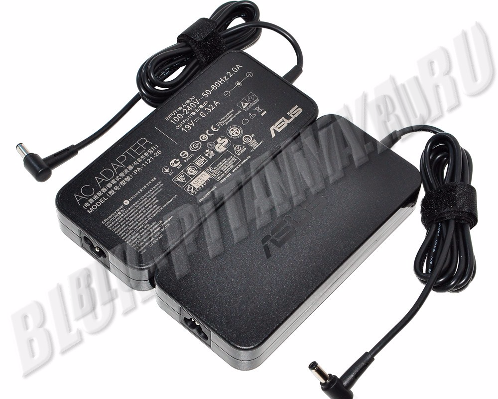 Зарядное устройство, блок питания для ноутбука Asus 19V-6,32A (с иглой)