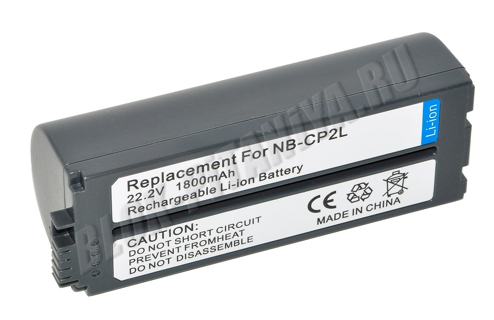 Аккумулятор NB-CP1L, NB-CP2L для принтера Canon CP-100, CP-200, CP-300, Selphy CP400, CP500, CP600, CP700, CP800, CP810